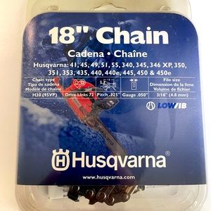 Husqvarna 18” chain